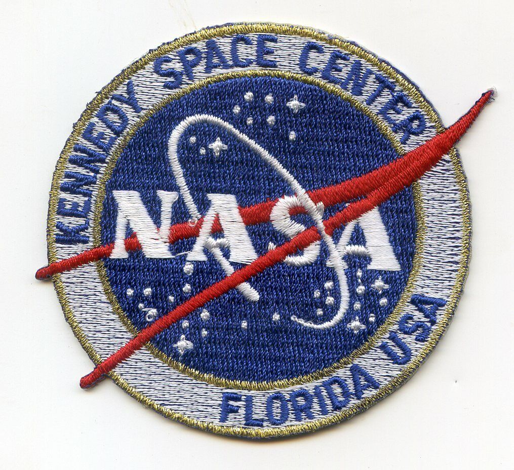NASA Meatball Emblem Kennedy Space Center Florida Patch-FREE Shipping from U.S.