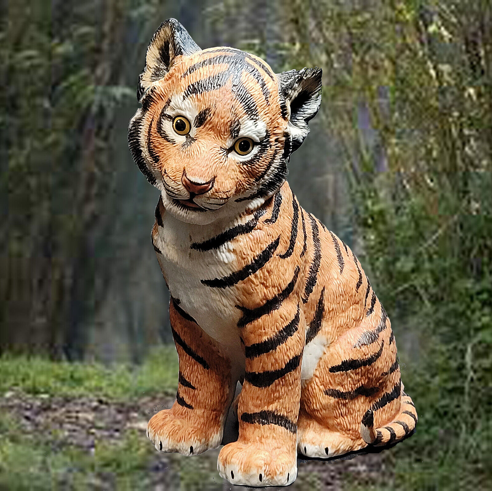 Lenox Smithsonian SUMATRAN TIGER CUB Endangered Baby Animals 1994 No Box or COA