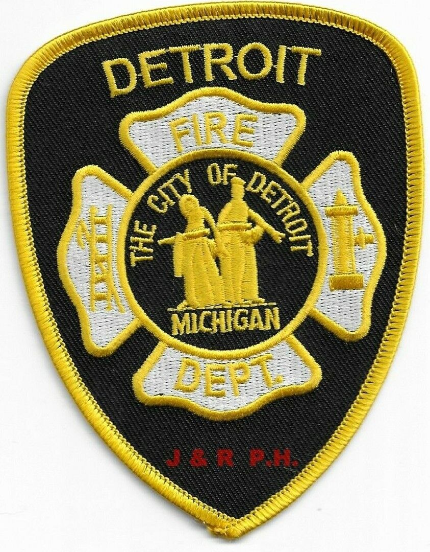 Detroit Fire Dept., Michigan  old style  (3.5\