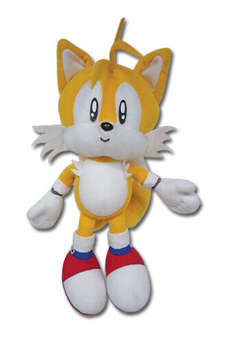 **Legit** Sonic the Hedgehog Authentic Anime Game 8'' Plush Yellow Tails #7089