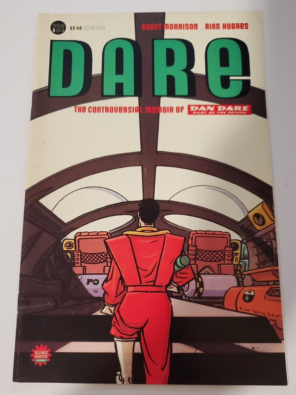 Dare #3 By Grant Morrison Rian Hughes Dan Dare Pilot Of The Future Monster 1992