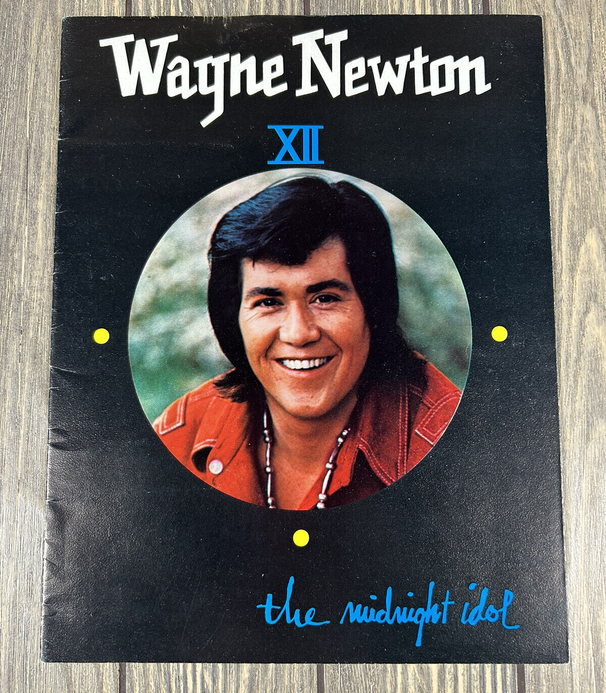 Vintage Wayne Newton XII The Midnight Idol Book