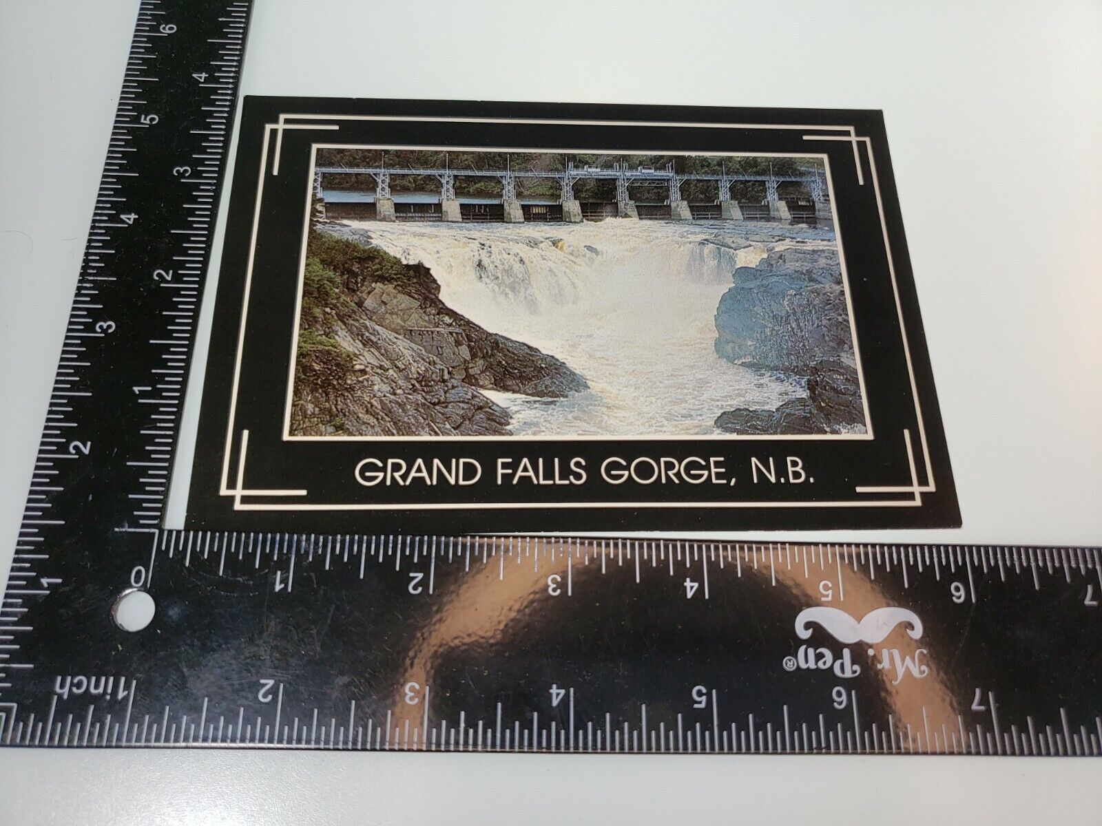 GRAND FALLS NB – The Gorge at Grand Falls Postcard - 