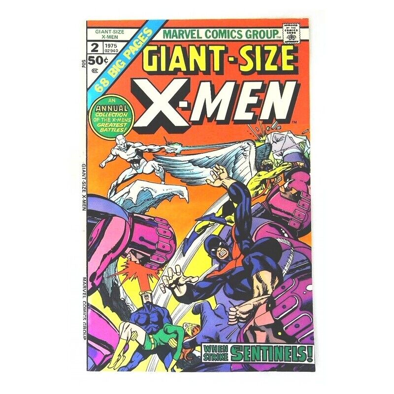 Giant-Size X-Men (1975 series) #2 in Very Fine condition. Marvel comics [l/