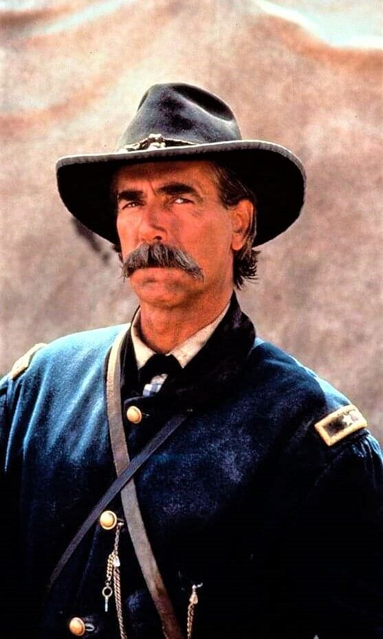 DIGITIAL PHOTO SAM ELLIOTT AS UNION BRIGADIER GENERAL JOHN BUFORD in Gettysburg