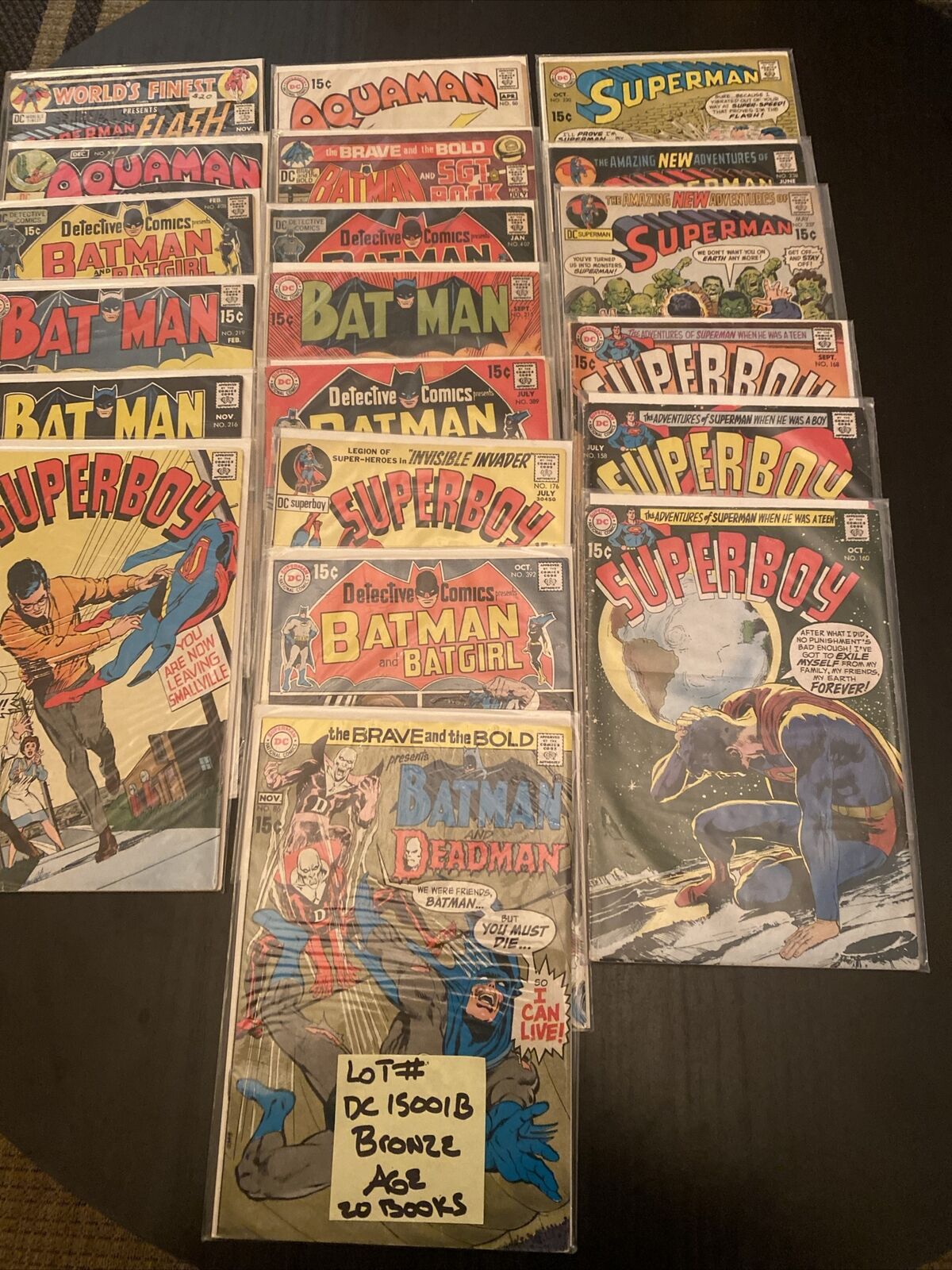 DC Comics Vintage 15c/ 20 Book Lot. Various Titles. **Bronze Age**Lot#DC15001B