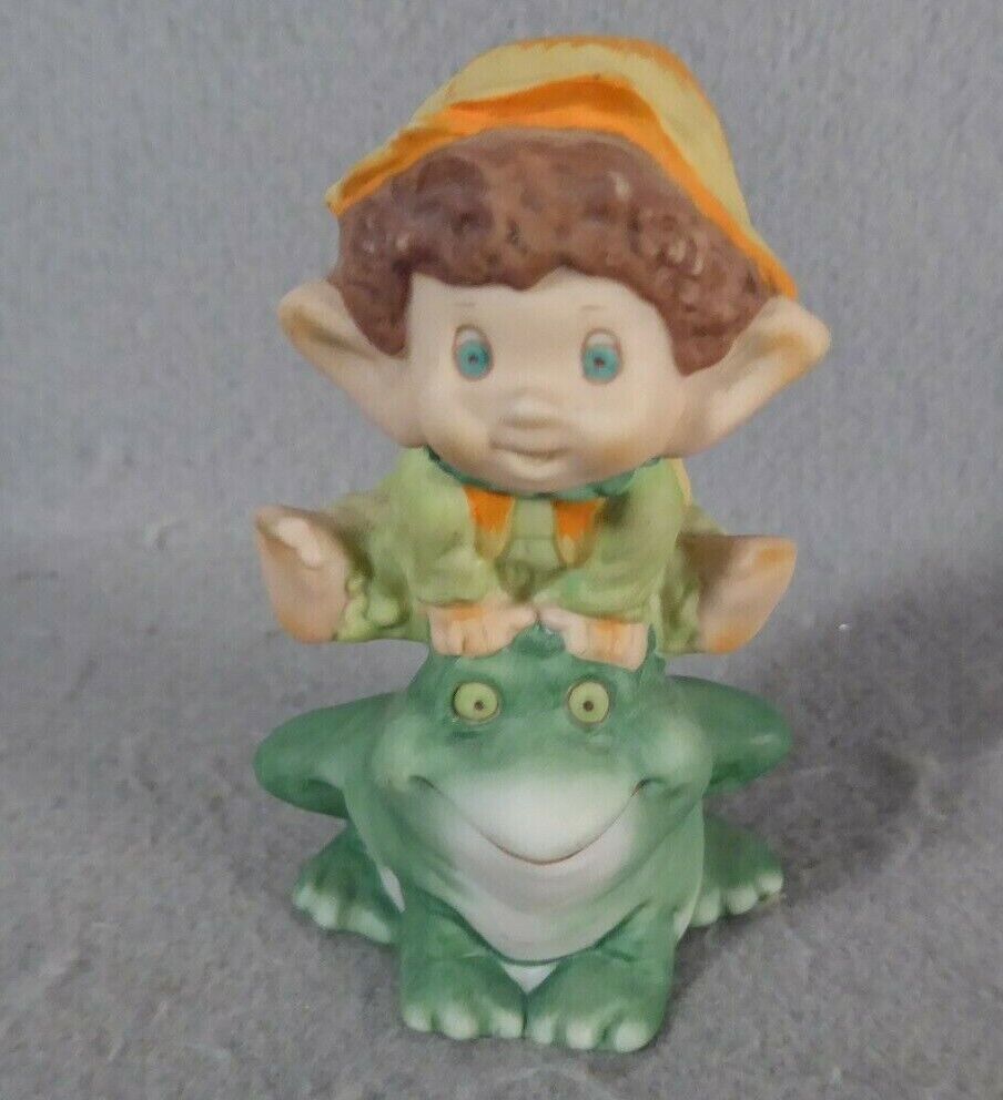 Fairy Pixie Elf Playing Leap Frog Lovelets Hallmark \