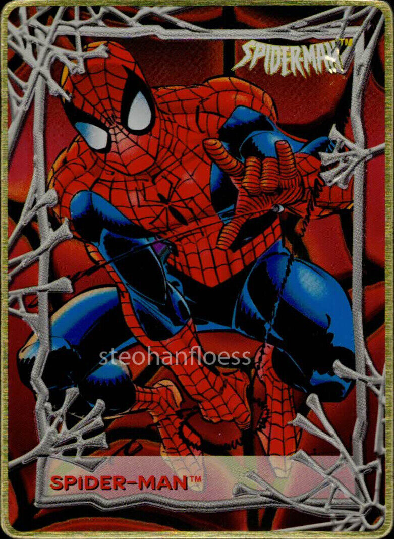 1996 Spider-Man Metallic Impressions You Pick the Card, Finish Your Set