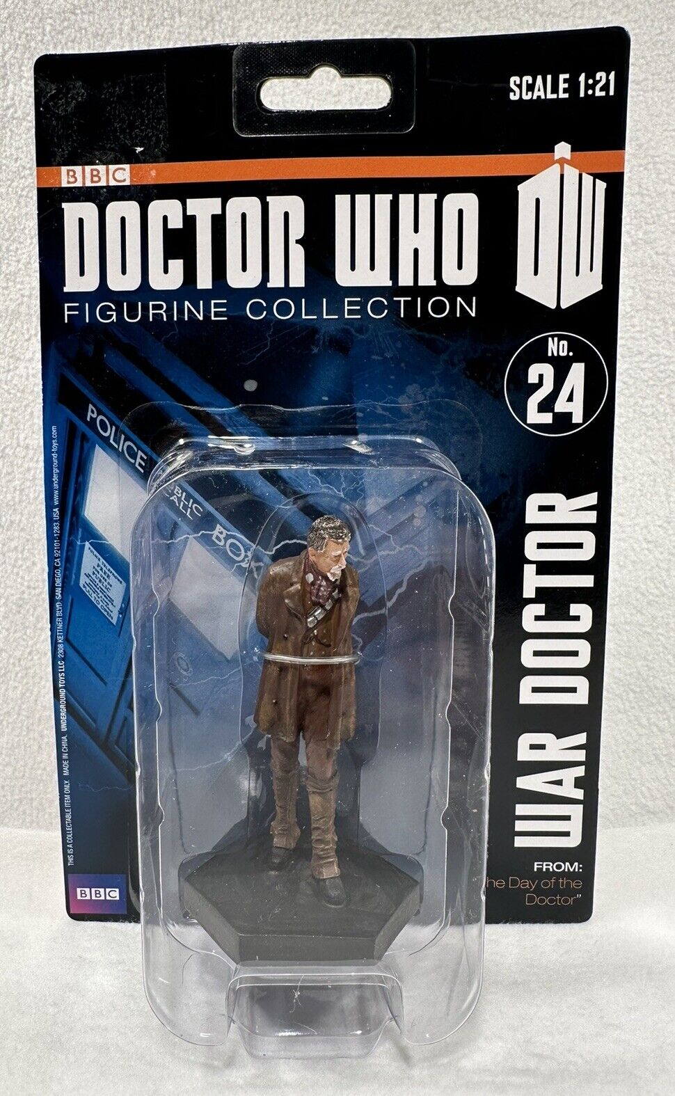 NEW - BBC Doctor Who Figurine Collection, 1:21 Scale No. 24 War Doctor