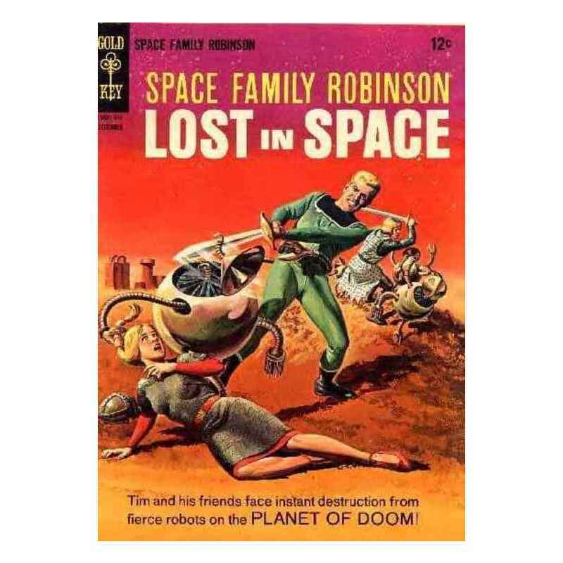 Space Family Robinson #19 in Fine minus condition. Gold Key comics [j,