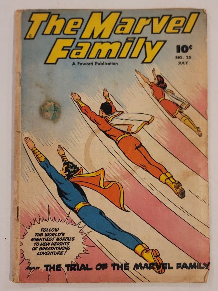 The Marvel Family #25 July 1948 Fawcett Publications Comic Book