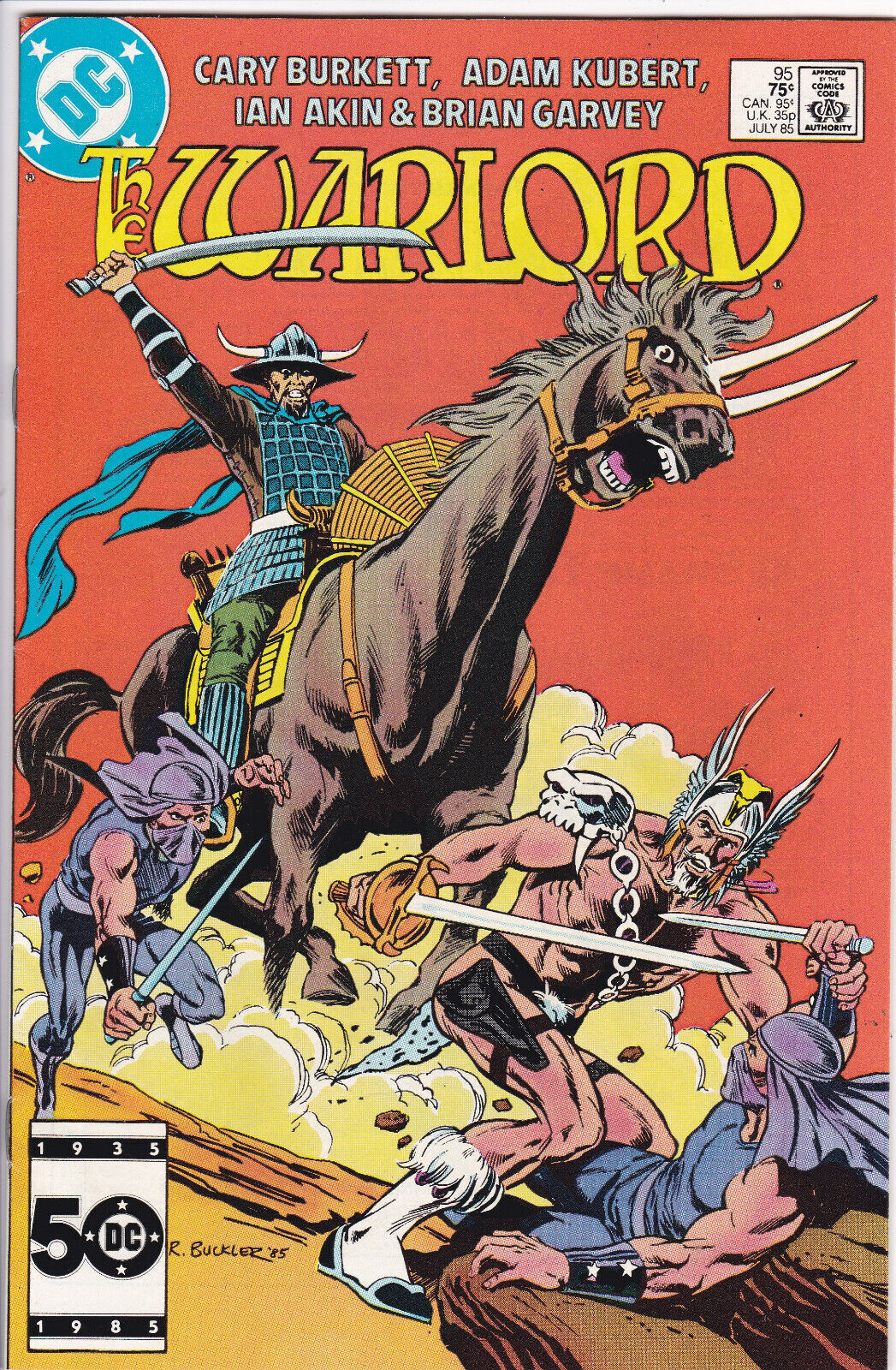 The Warlord  #95, Vol. 1 (1976-1989) DC Comics
