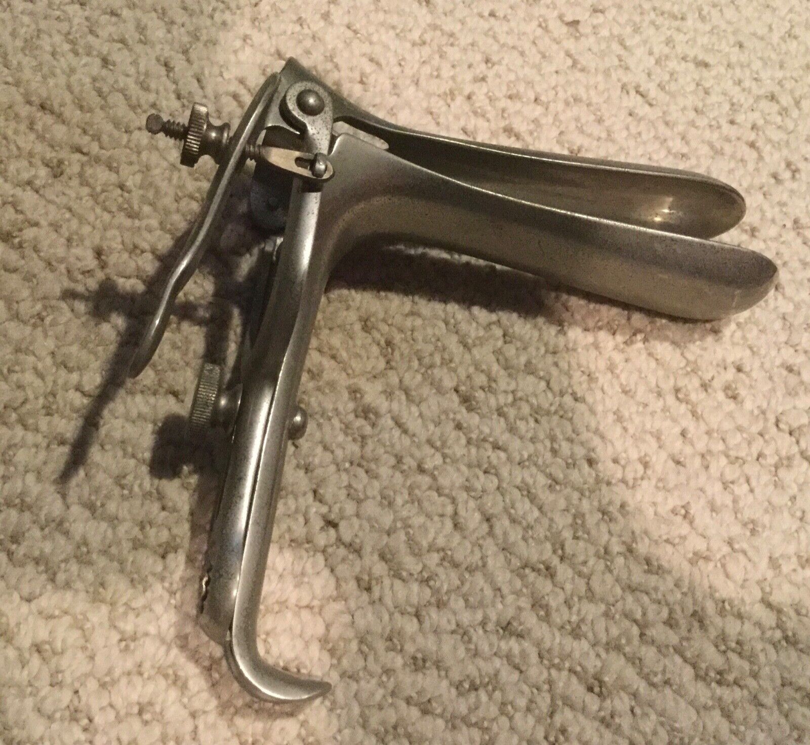 Vintage Gynecology Medical Instrument  Vaginal Speculum Stainless