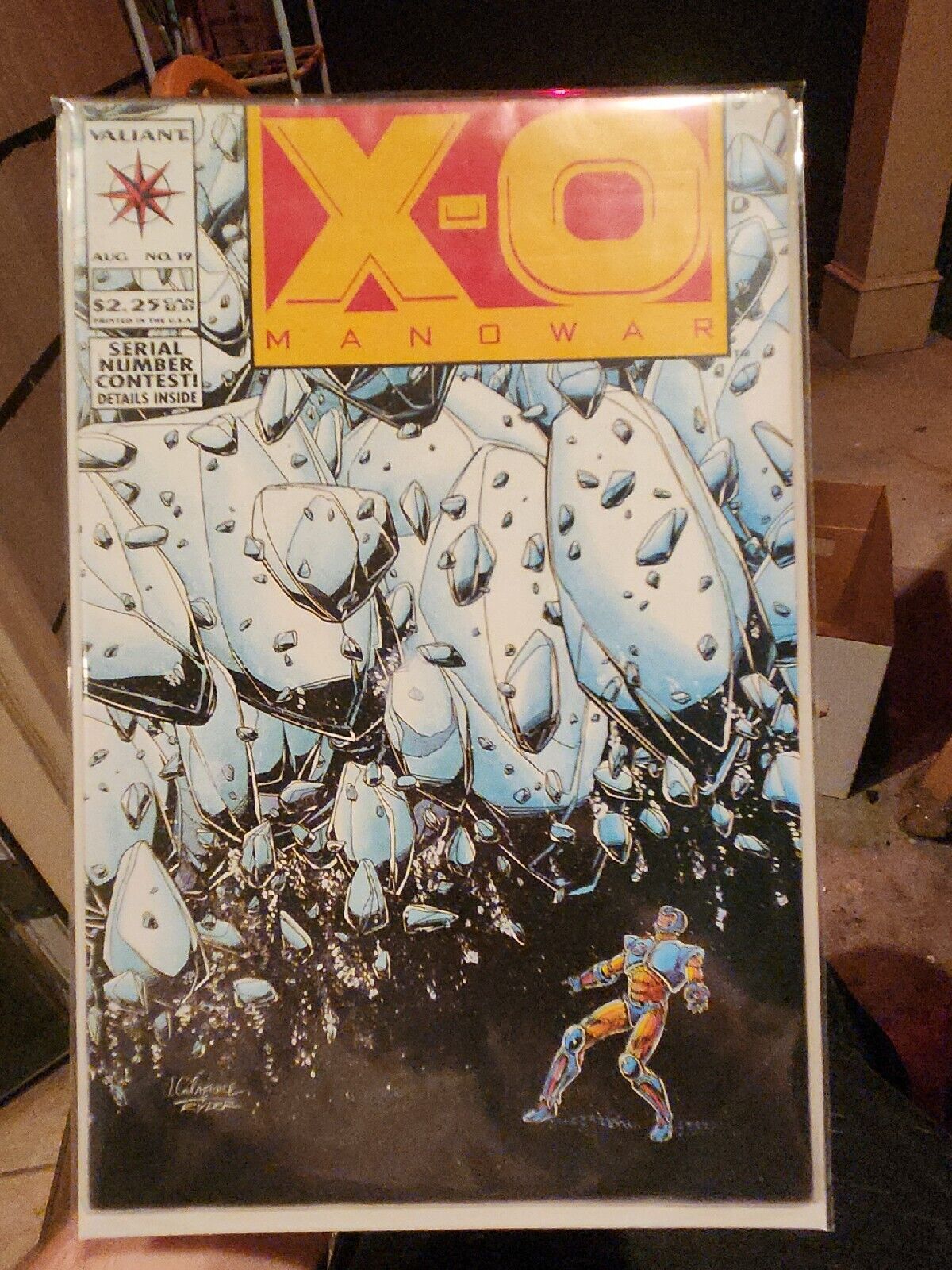 X-O  MANOWAR  VOL 1 #19,  August 1993   Valiant comic book