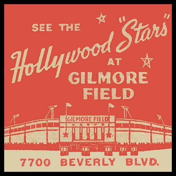 See The Hollywood Stars At Gilmore Field Fridge Magnet