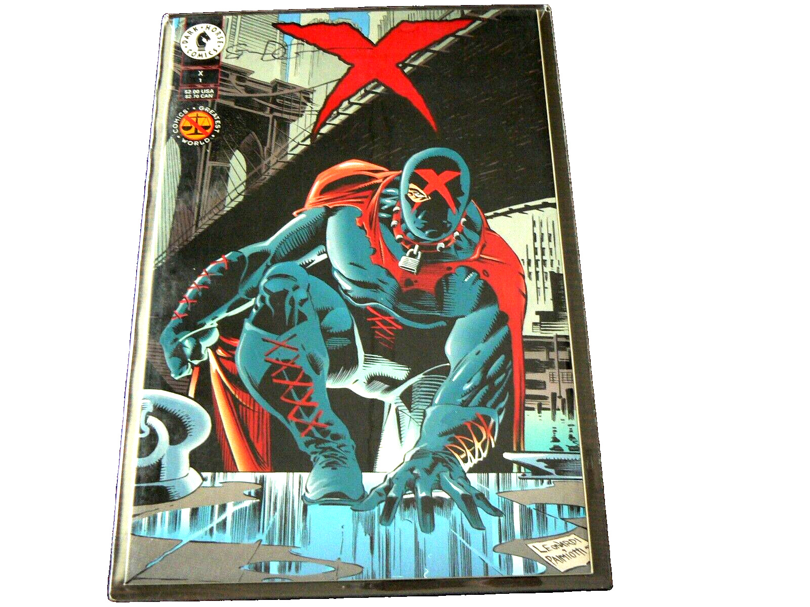 Comics\' Greatest World: X #1, Signed Writer Steven Grant, 