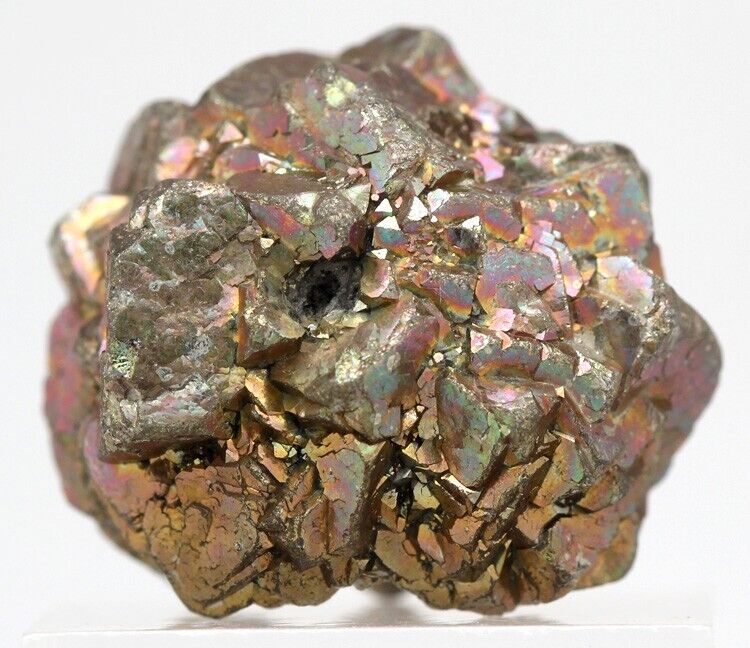 RARE MARCASITE NODULE Iridescent Crystal Cluster Mineral Specimen MADAGASCAR