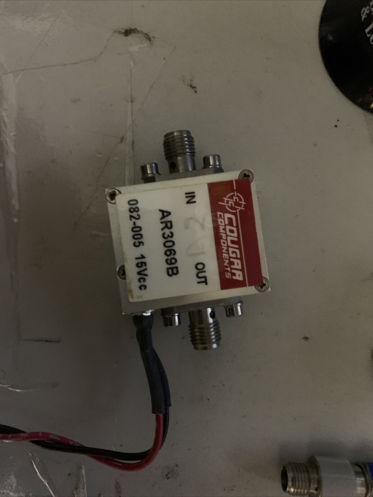 0.1-3GHz +27dBm Pout Amplifier Teledyne Defense AR3069B Connectorized #2