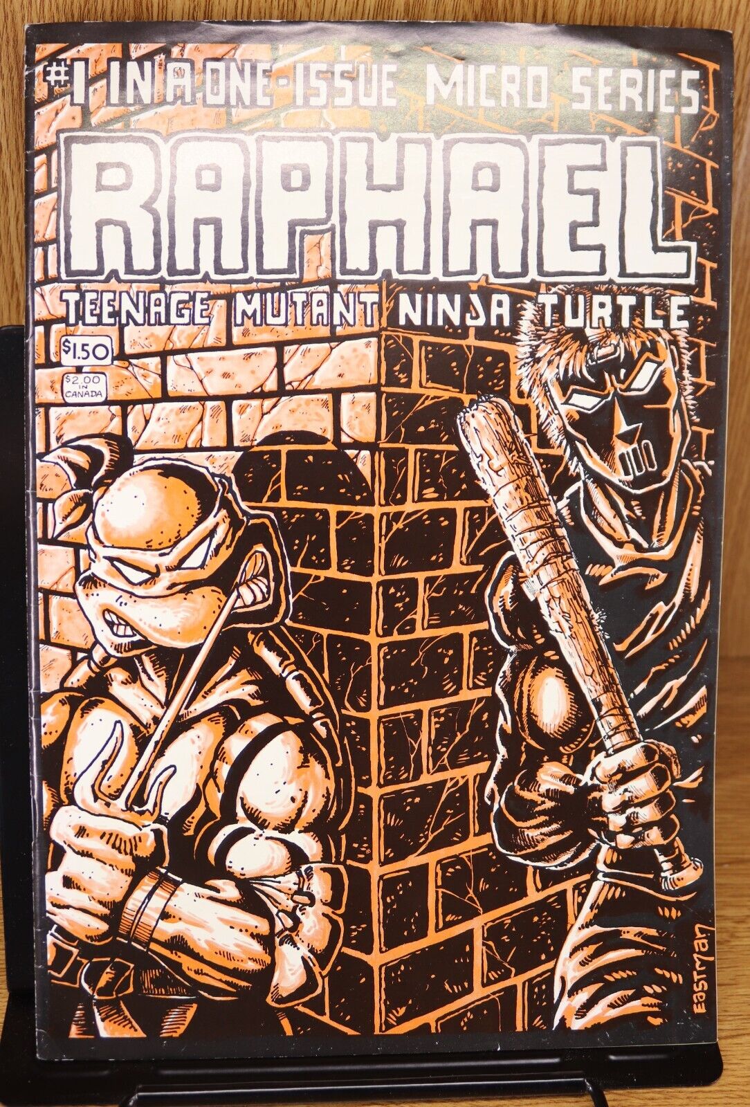 Raphael #1 Teenage Mutant Ninja Turtles Micro-Series TMNT 1st Casey Jones 1985