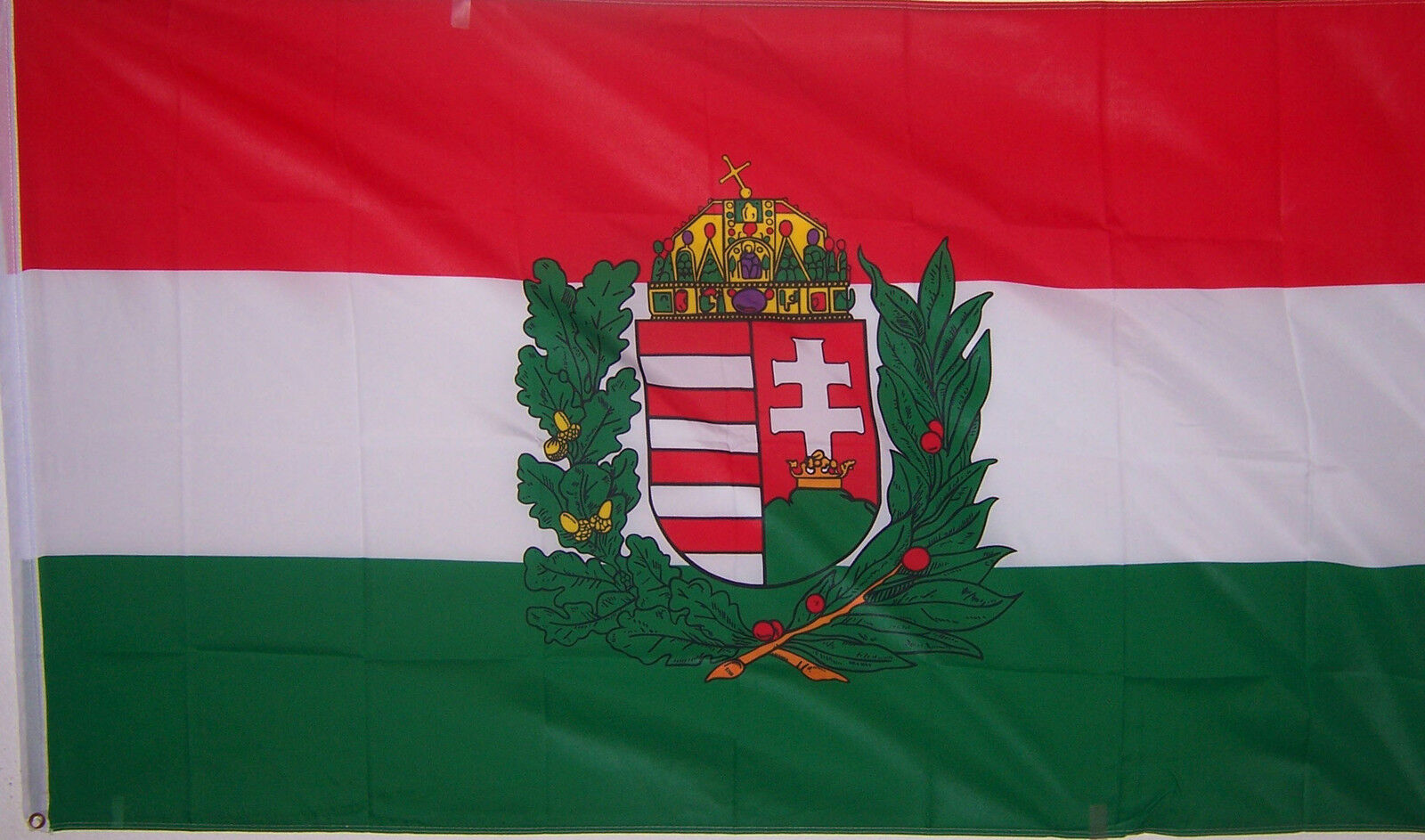 NEW 3ftx5 HUNGARY CREST HUNGARIAN BANNER FLAG better quality usa seller 