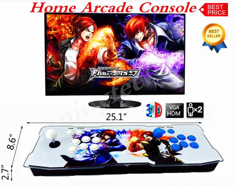 NEW 2023 Pandora\'s Box 10000 In1 Video Games 3D Double Stick Home Arcade Console