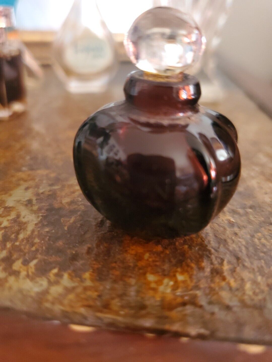 MINIATURE Vintage POISON Christian Dior 5ml Mini Perfume Dap Bottle 