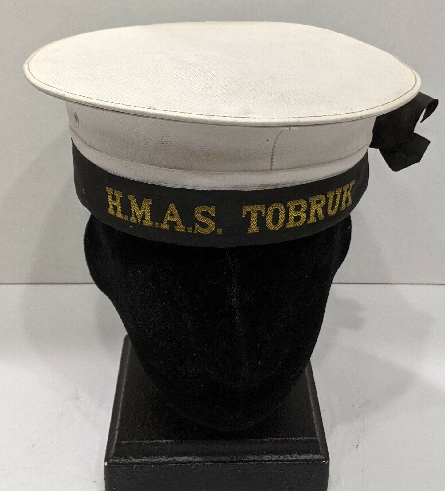 Original Australian Military 1992-1996 hat from the H.M.A.S. from the Tobruk