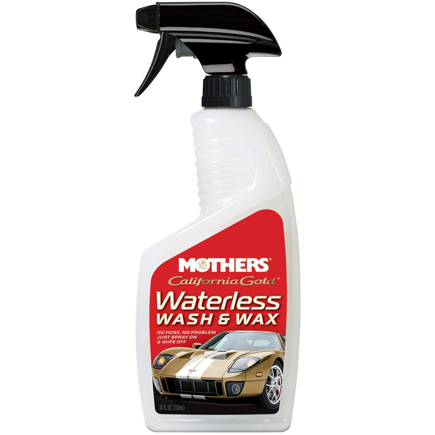 Mothers 05644 California Gold Waterless Wash and Wax, 24 fl. oz.