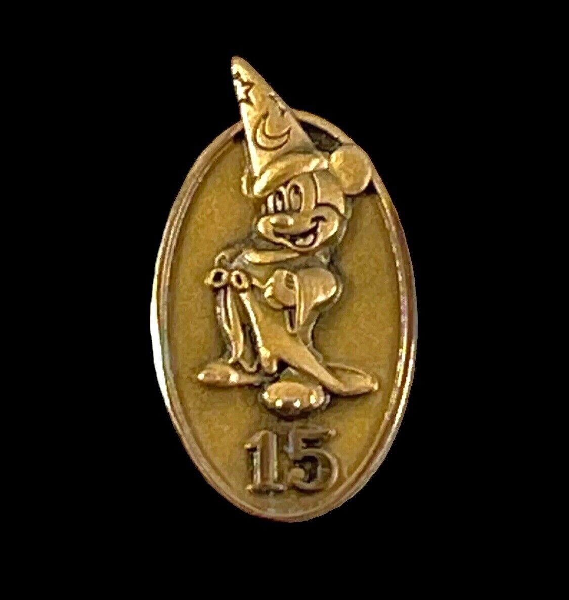Disney Pin Cast Member Exclusive Service Award Year 15 Sorcerer Mickey Mouse