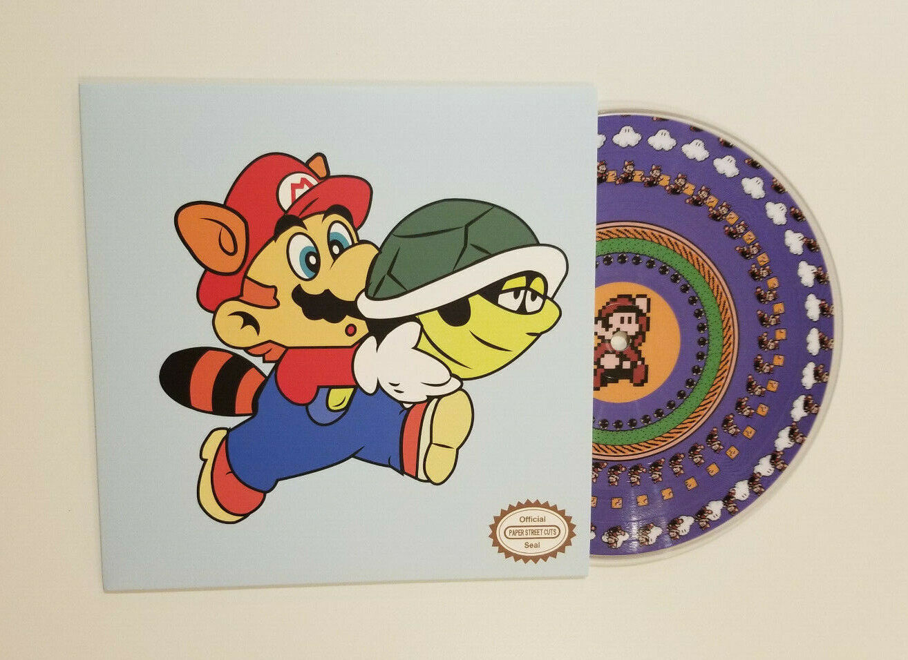 Super Mario Bros. 3 VINYL PICTURE DISC RECORD 7\