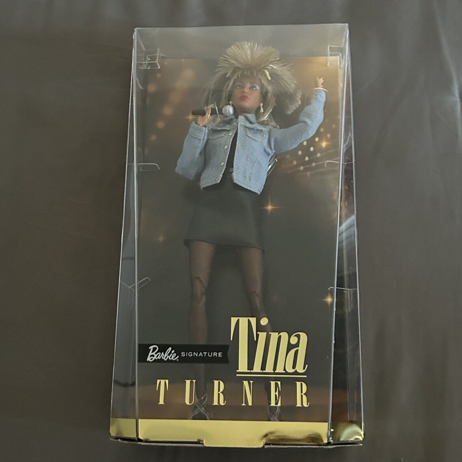 Tina Turner Barbie Signature Music Series in box.