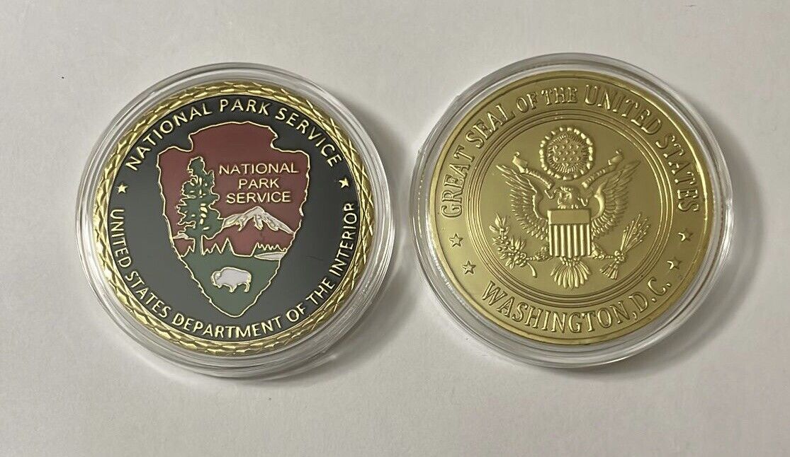 United States National Park Service Challenge Coin
