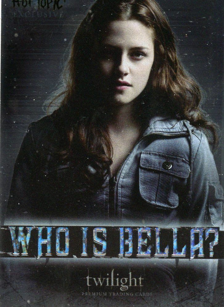 2008 Inkworks Twilight Who Is Bella? Hot Topic Exclusive Card #HT-1