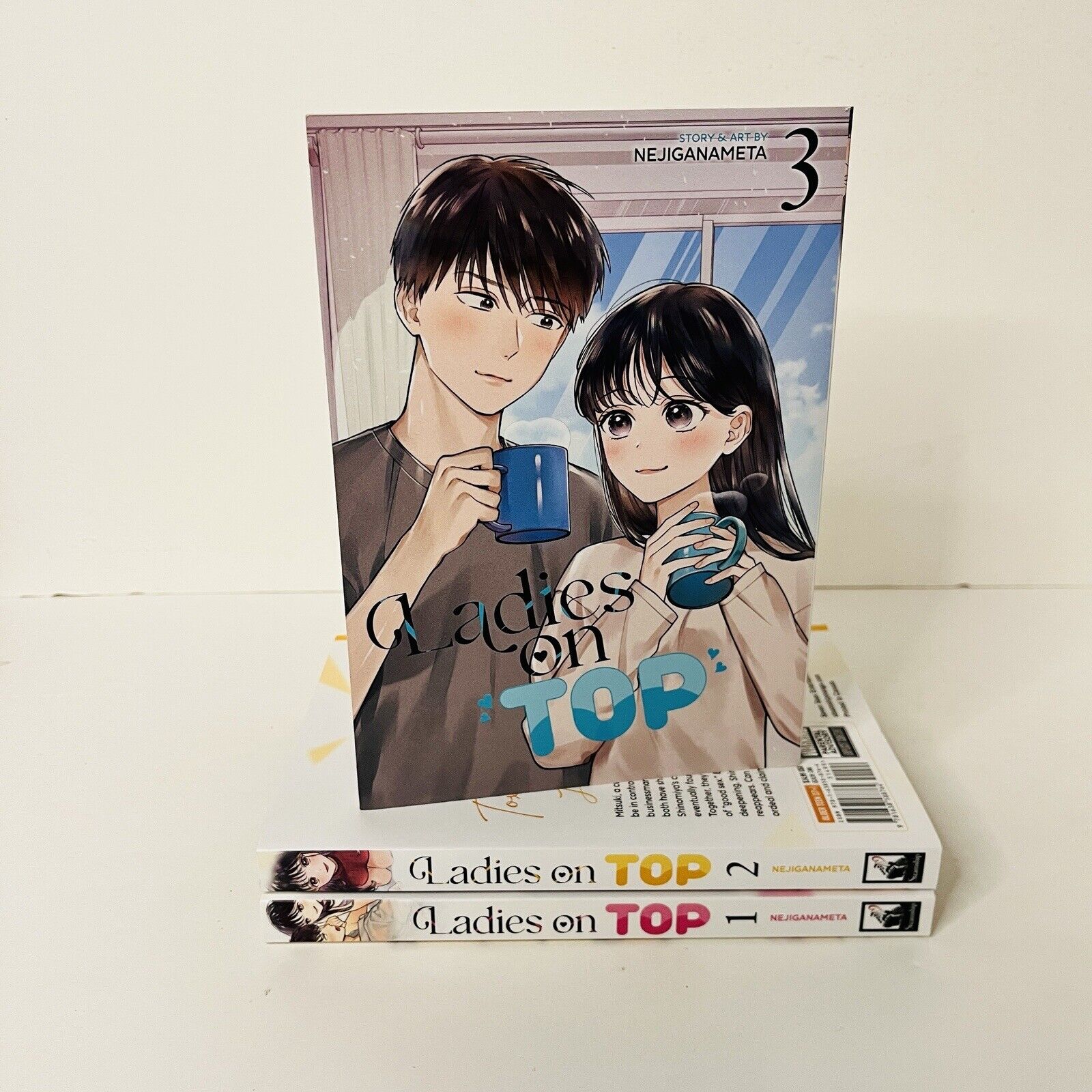 Ladies on Top Vol 1-3 English Manga Set Paperback By Nejiganameta Romance Josei