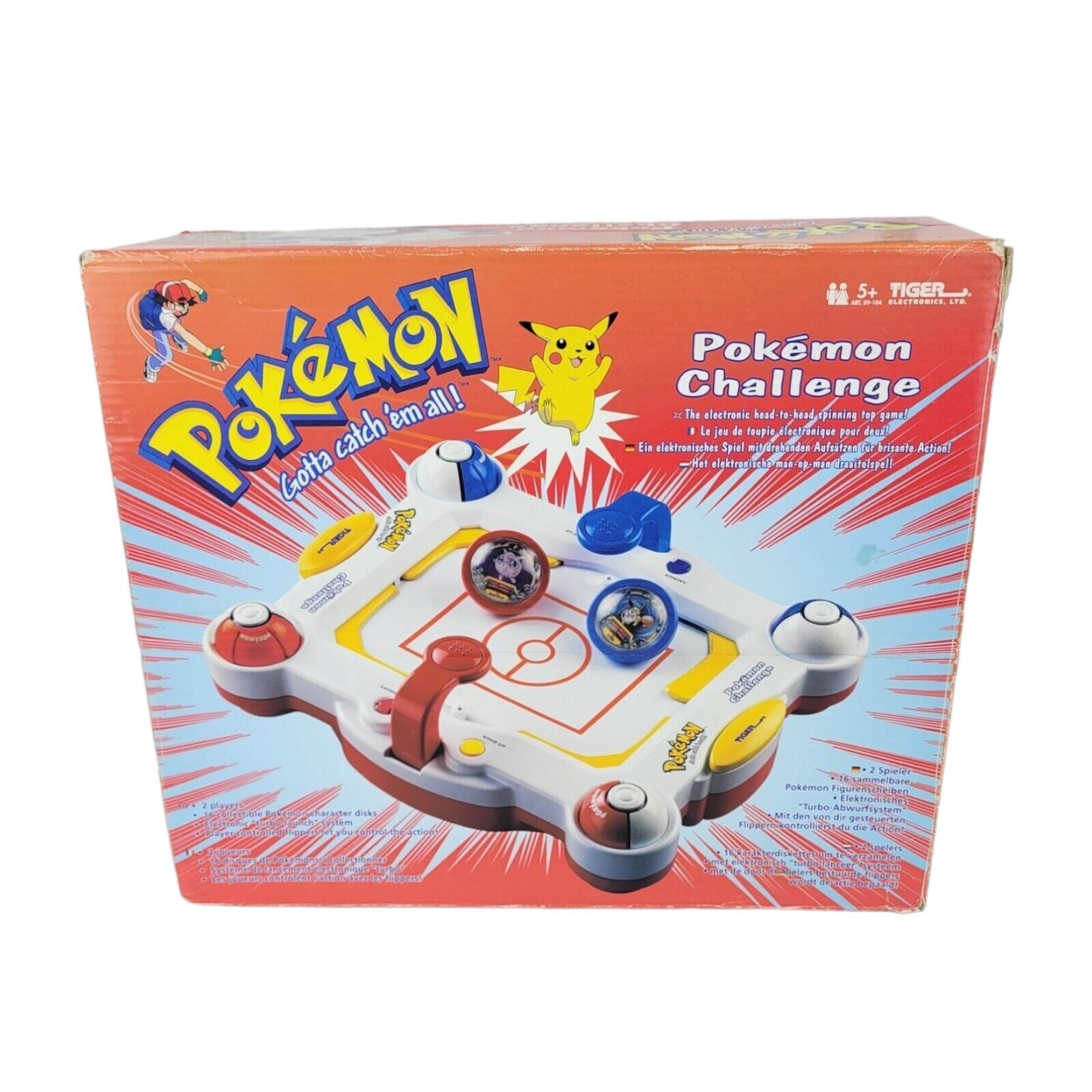Pokemon Challenge Electronic Game by Tiger 1994 - Not Working