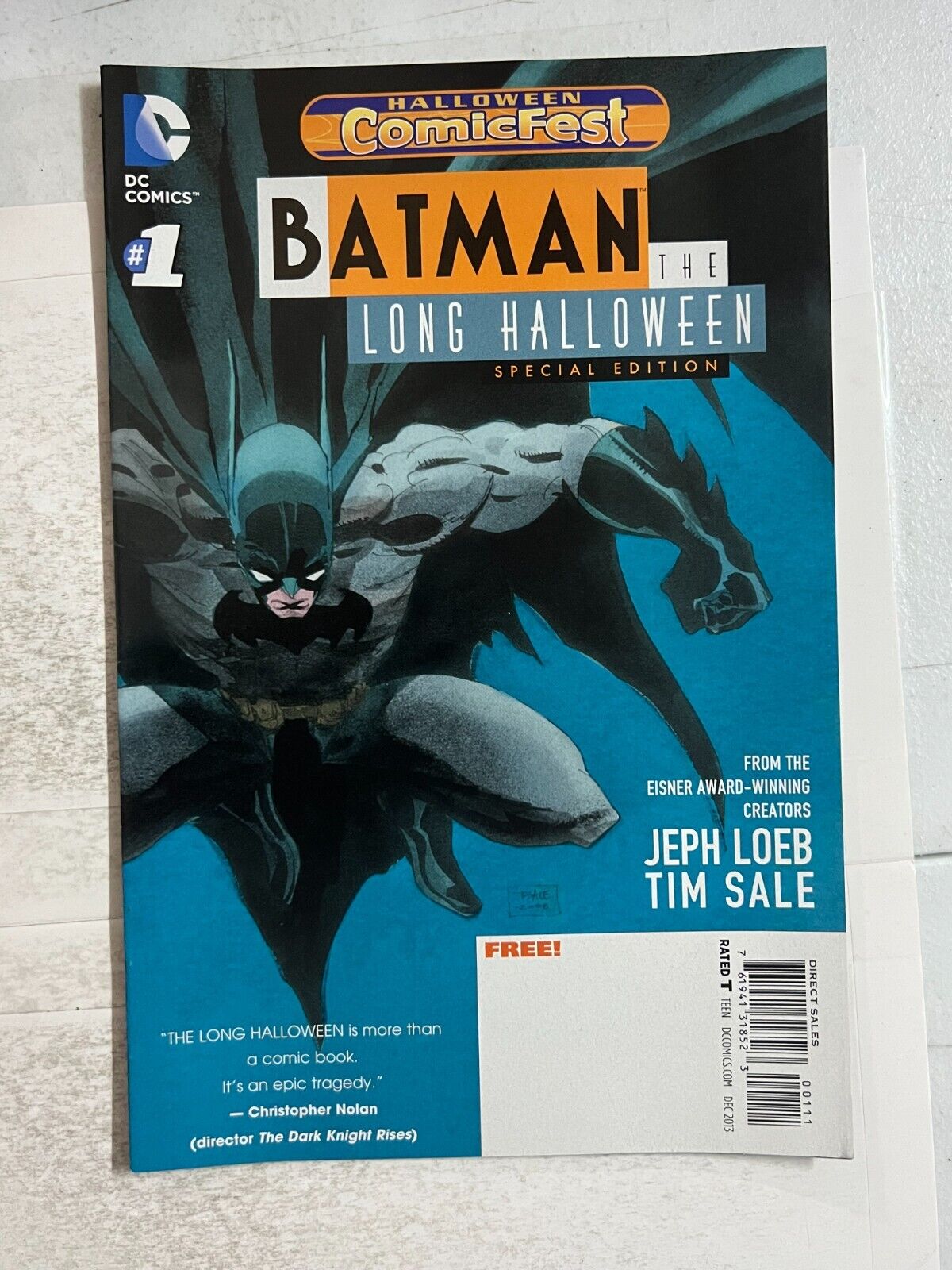 Batman The Long Halloween Special Edition Halloween ComicFest #1   2013 | Combin
