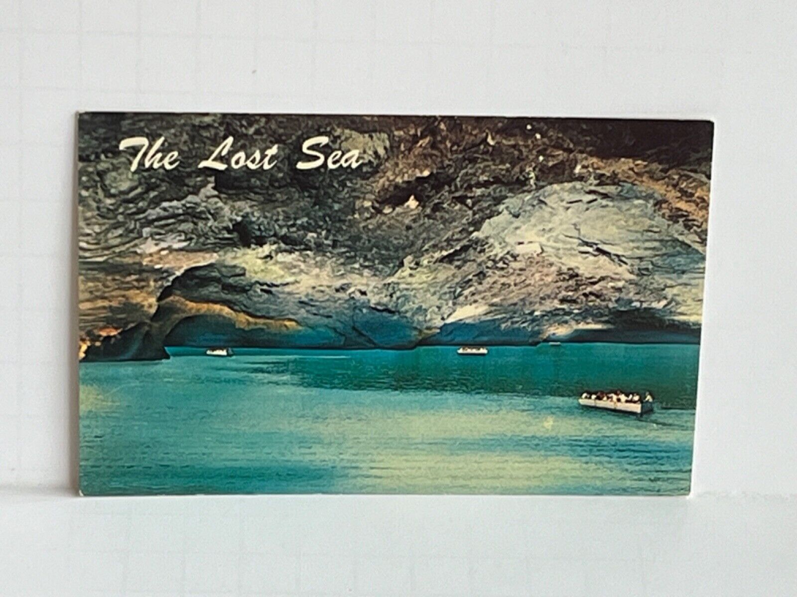The Lost Sea Underground Lake Tennessee TN Postcard A33