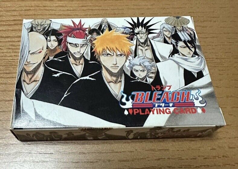 Bleach Official Playing Cards deck poker trump anime Authentic JP Rare