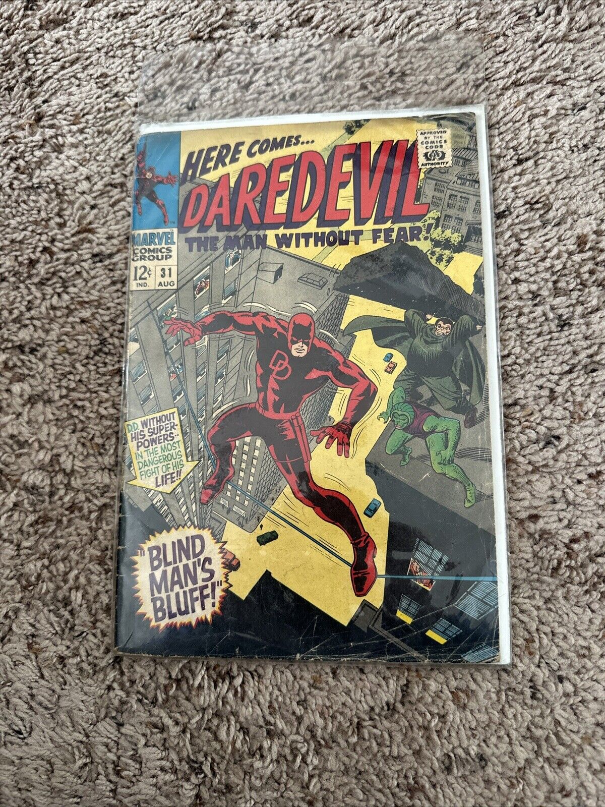 Daredevil #31 Silver Age Stan lee Gene Colan Marvel comics