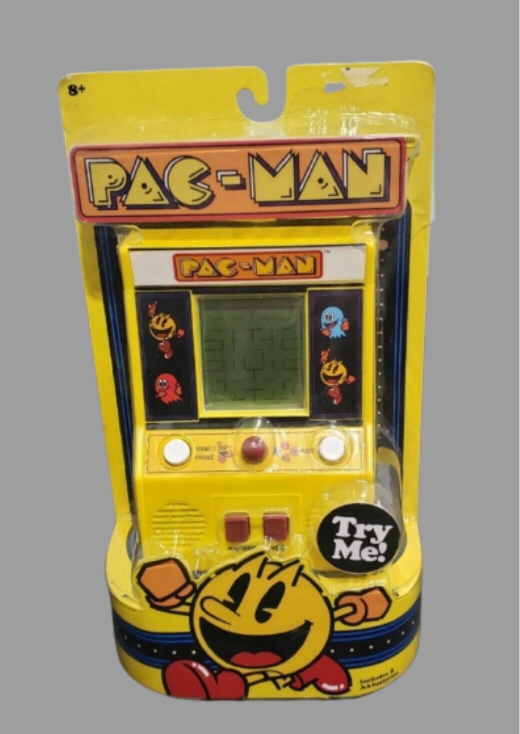 PAC-MAN Classic Arcade Handheld Gameplay LCD Display 2 Play Modes New in Box