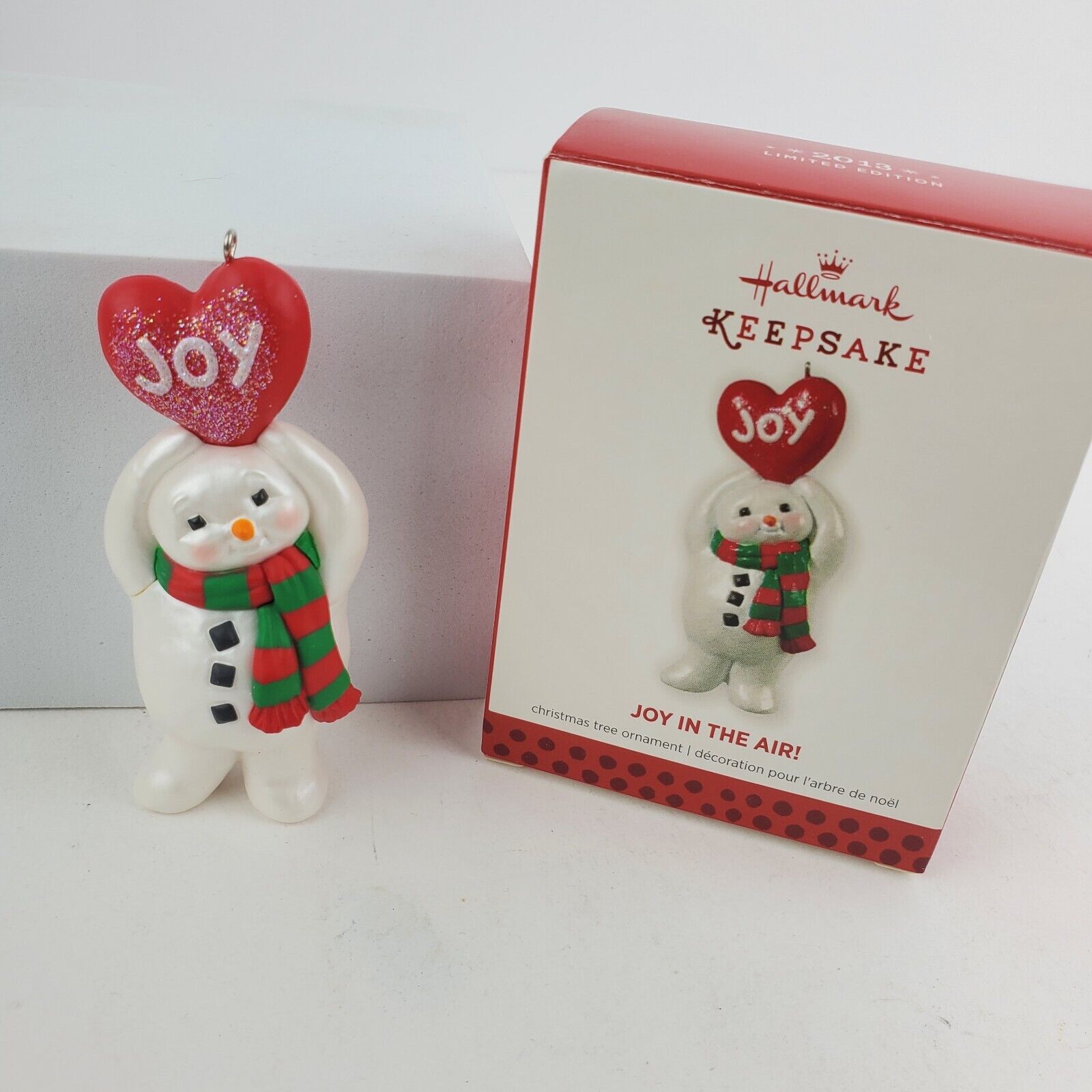 2013 Hallmark Keepsake Joy In The Air Snowman Ornament