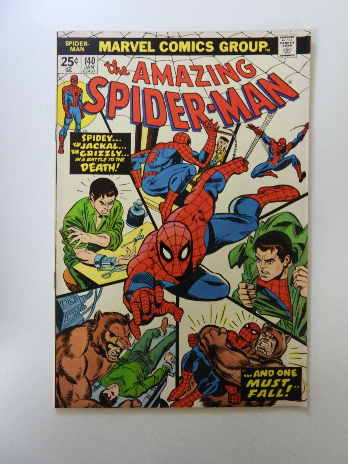 Amazing Spider-Man #140 VF condition MVS intact Huge auction going on now
