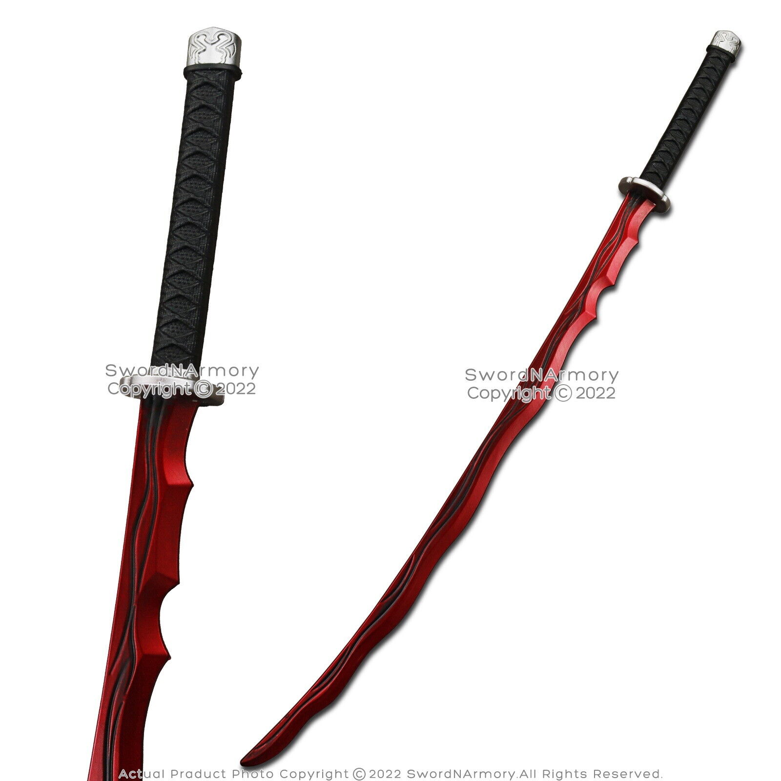 44.5” Rivers of Blood Foam Katana Samurai Sword Elden Fantasy Video Game Cosplay