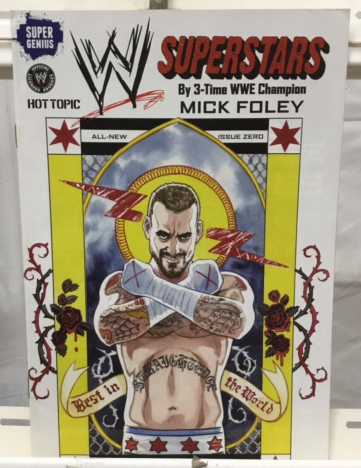 WWE Hot Topic WWE Superstars Vol 1 #0 CM Punk / Daniel Bryan / Mick Foley
