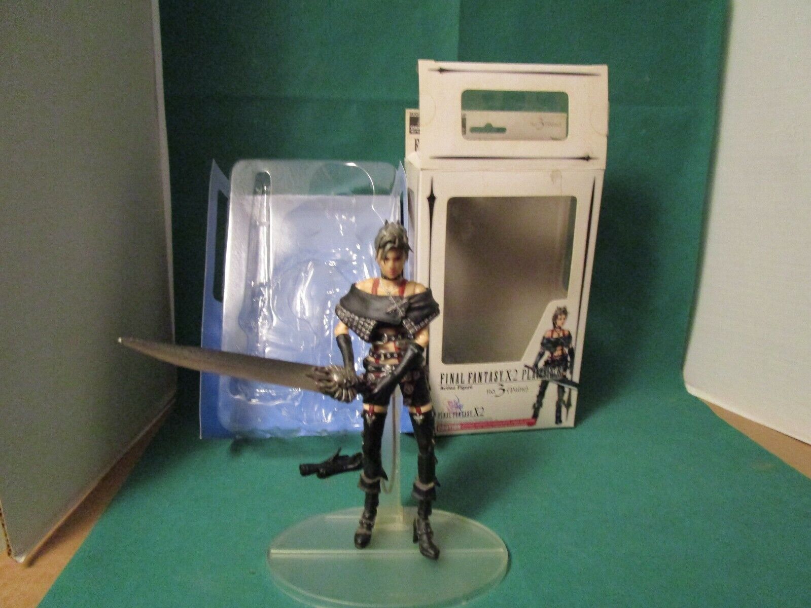 Final Fantasy X-2 Play Arts Paine No 3  Action Figure -  With Box