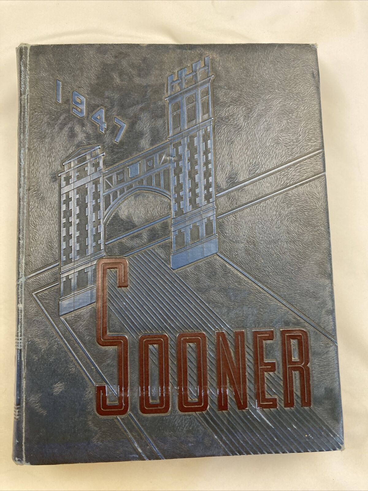 Vintage 1947 University of Oklahoma Yearbook OU Sooners Rare