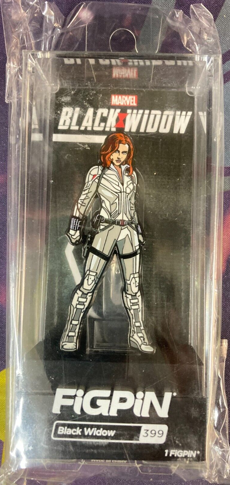 Figpin - 399 Black Widow in White, CHASE, MCU Avengers Marvel