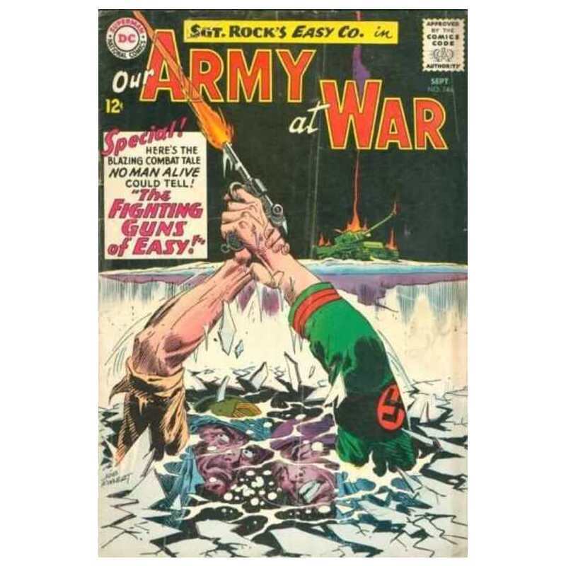 Our Army at War (1952 series) #146 in Very Good minus condition. DC comics [u;