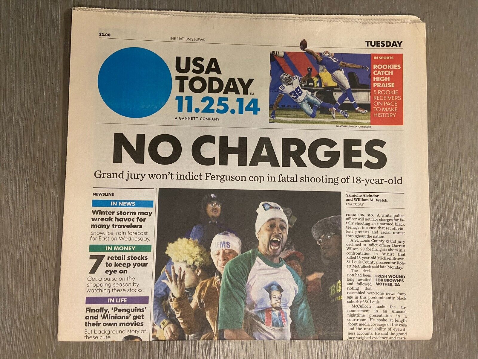 USA Today 11/23/14 - \