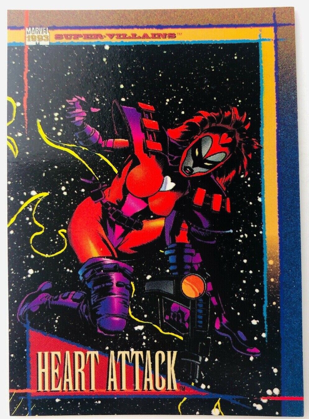 1993 Marvel Super Heroes by Skybox #102 Heart Attack